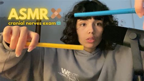 asmr cranial|ASMR Cranial nerve exam (ASMR Eliza) .